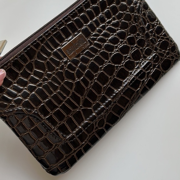 Vintage mini bag in luxury dark brown color - Picture 3 of 9